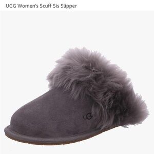 UGG Women's Gray Scuff Sis Slipper
